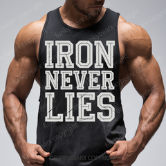 IRON NEVER LIES - Gym Tank