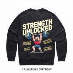 Strength Unlocked - Vintage Wash Gym Sweatshirt