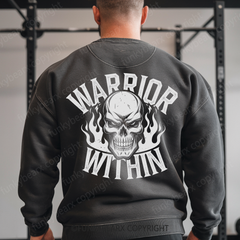 WARRIOR WITHIN - Vintage Wash Gym Sweatshirt