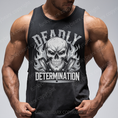 DEADLY DETERMINATION - Gym Tank