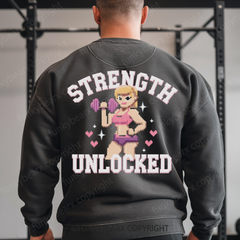 Strength Unlocked - Vintage Wash Gym Sweatshirt