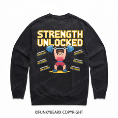 Strength Unlocked - Vintage Wash Gym Sweatshirt