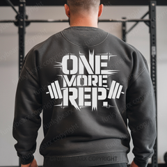 ONE MORE REP - Vintage Wash Gym Sweatshirt