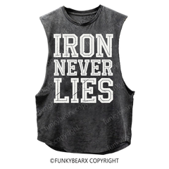 IRON NEVER LIES - Vintage Wash Muscle Tank