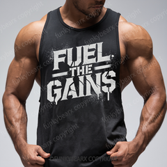 FUEL THE GAINS - Gym Tank