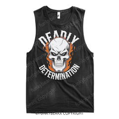 DEADLY DETERMINATION - Gym Tank