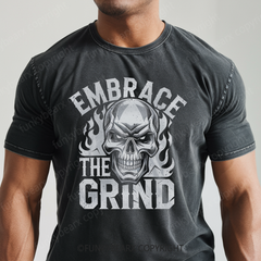 EMBRACE THE GRIND - Vintage Wash Gym Tee