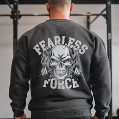 FEARLESS FORCE - Vintage Wash Gym Sweatshirt