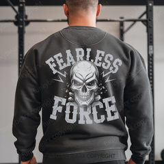 FEARLESS FORCE - Vintage Wash Gym Sweatshirt