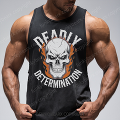 DEADLY DETERMINATION - Gym Tank