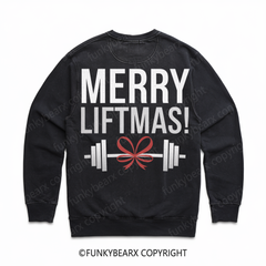 MERRY LIFTMAS! - Vintage Wash Gym Sweatshirt