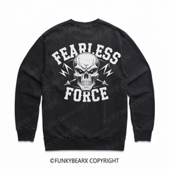 FEARLESS FORCE - Vintage Wash Gym Sweatshirt