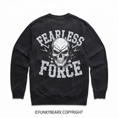 FEARLESS FORCE - Vintage Wash Gym Sweatshirt