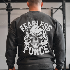 FEARLESS FORCE - Vintage Wash Gym Sweatshirt