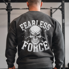 FEARLESS FORCE - Vintage Wash Gym Sweatshirt