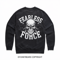 FEARLESS FORCE - Vintage Wash Gym Sweatshirt