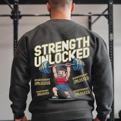 Strength Unlocked - Vintage Wash Gym Sweatshirt